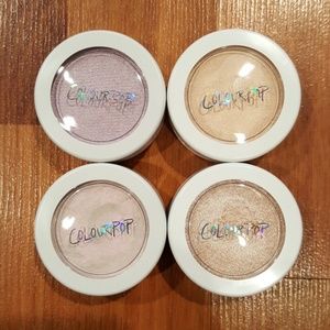 BUNDLE OF COLOURPOP SUPER SHOCK HIGHLIGHTERS